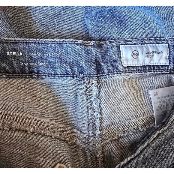 AG Adriano Goldschmied Stella Low Slung Palazzo Wide Leg jeans - Picture 5 of 14